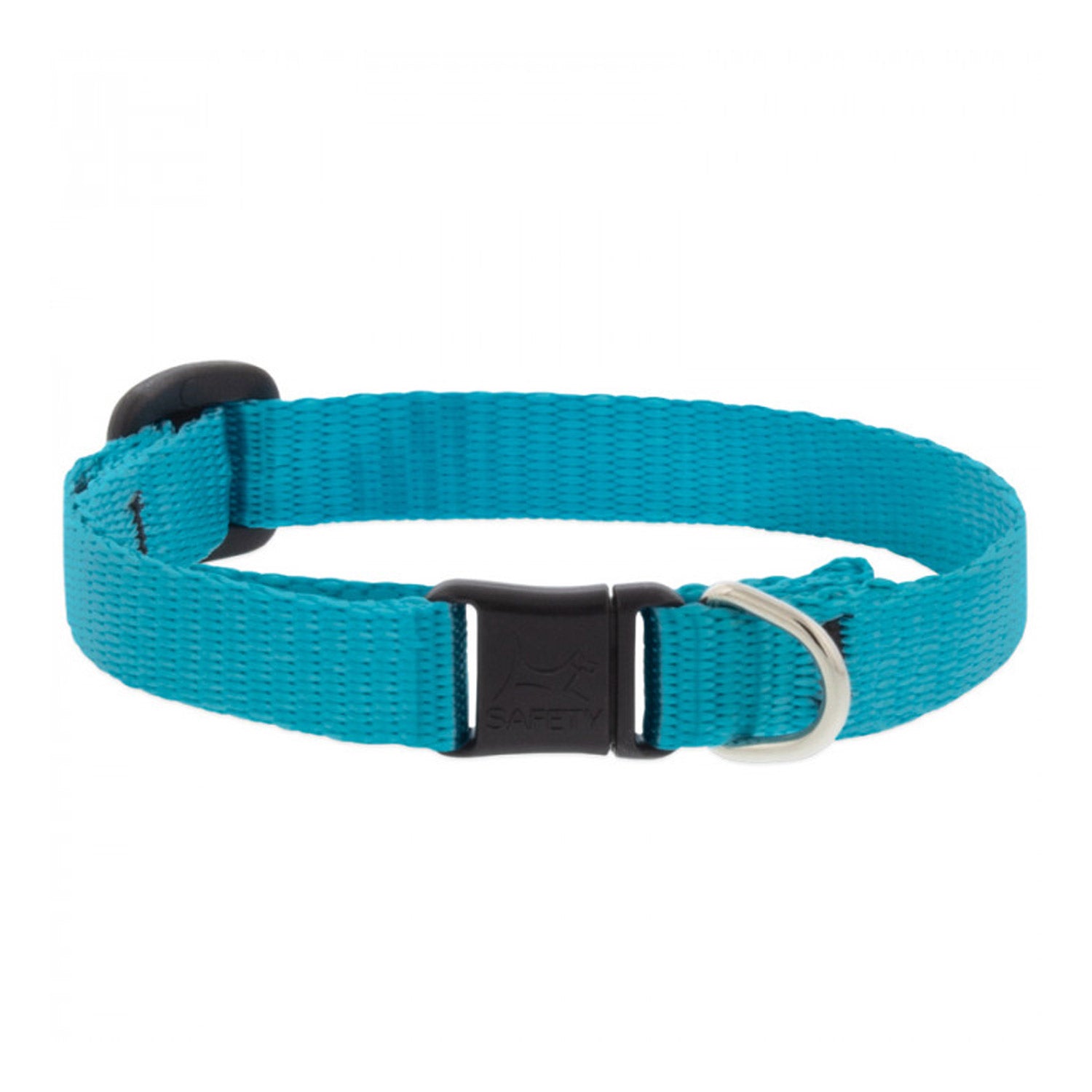 Basic Solids Safety Cat Collar - Aqua