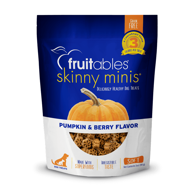 Fruitables Skinny Minis Dog Treats Pumpkin Berry 141 gr
