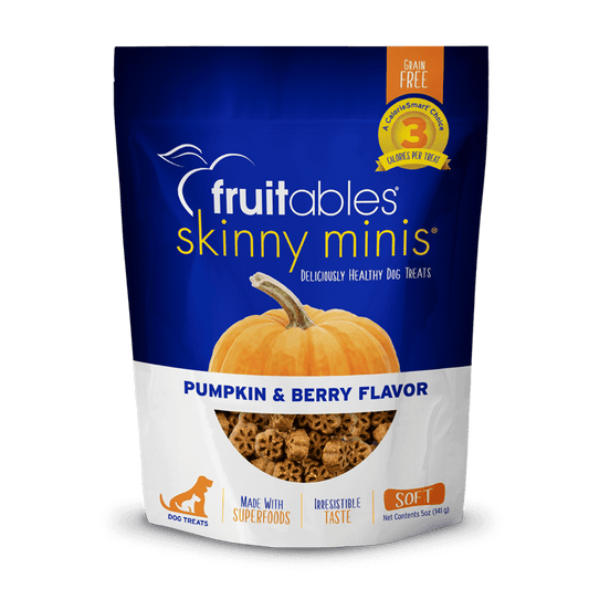 Fruitables Skinny Minis Dog Treats Pumpkin Berry 141 gr