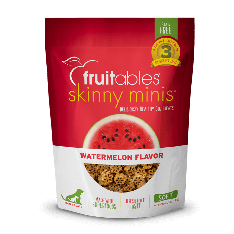 Fruitables Skinny Minis Dog Treats Watermelon 141gr
