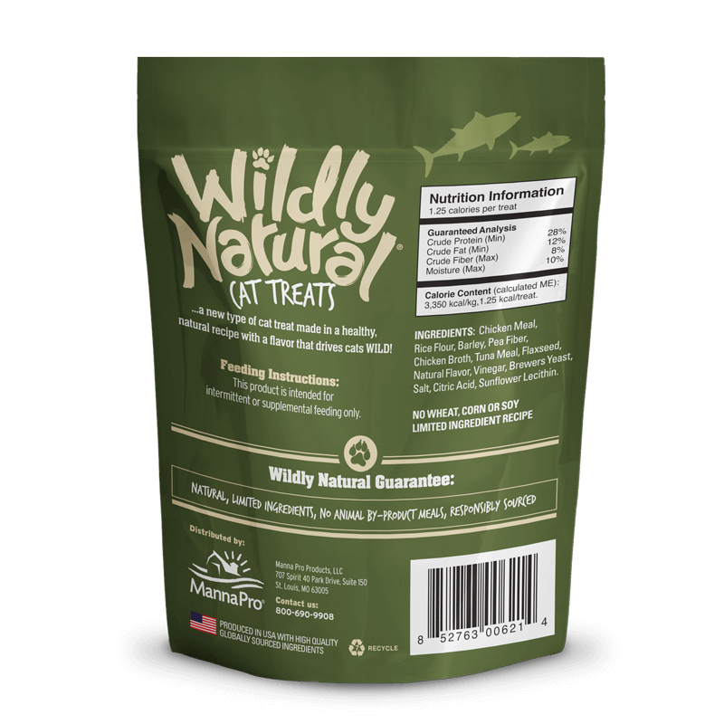Fruitables Wildly Natural Cat Treats - Tuna Flavor (71g)