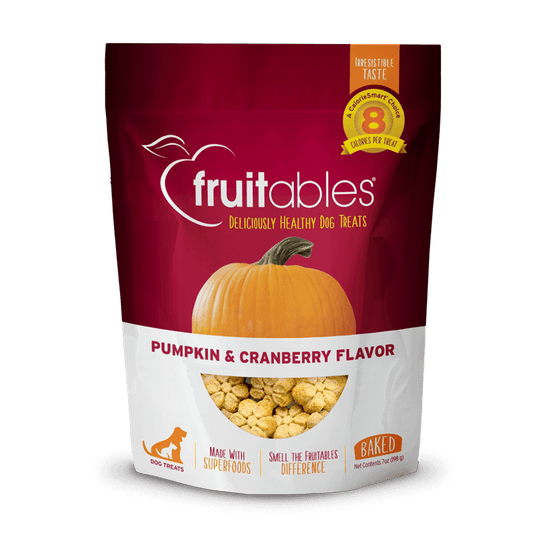Fruitables Dog Treats Pumpkin  &  Cranberry 198gr