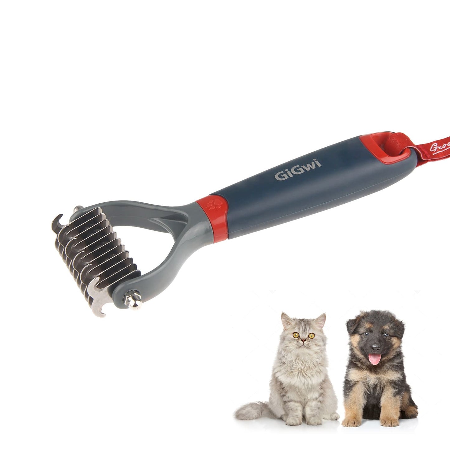 Dual Head Dematting Comb 11 Teeth for Dogs & Cats