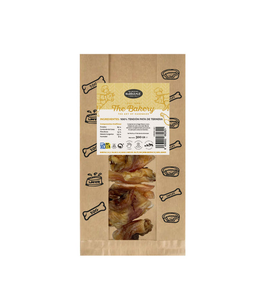 Hobbitalf Air Dried Beef Leg Tendon Dog Treats - 300G