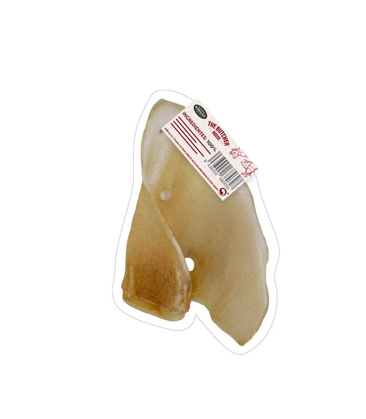 Hobbitalf Air Dried Smoked Cow Ear Dog Treats - 1PC