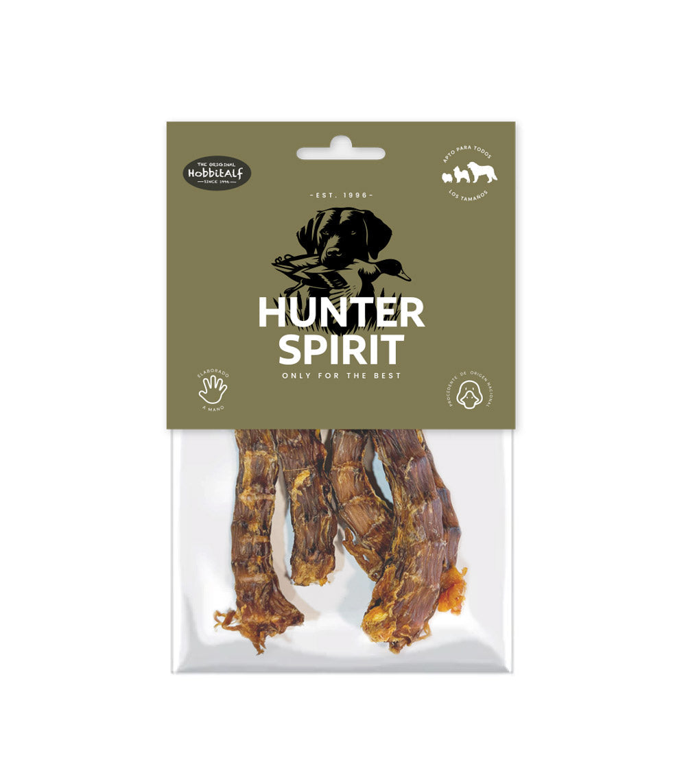 Hobbitalf Air Dried Duck Necks Dog Treats - 150G