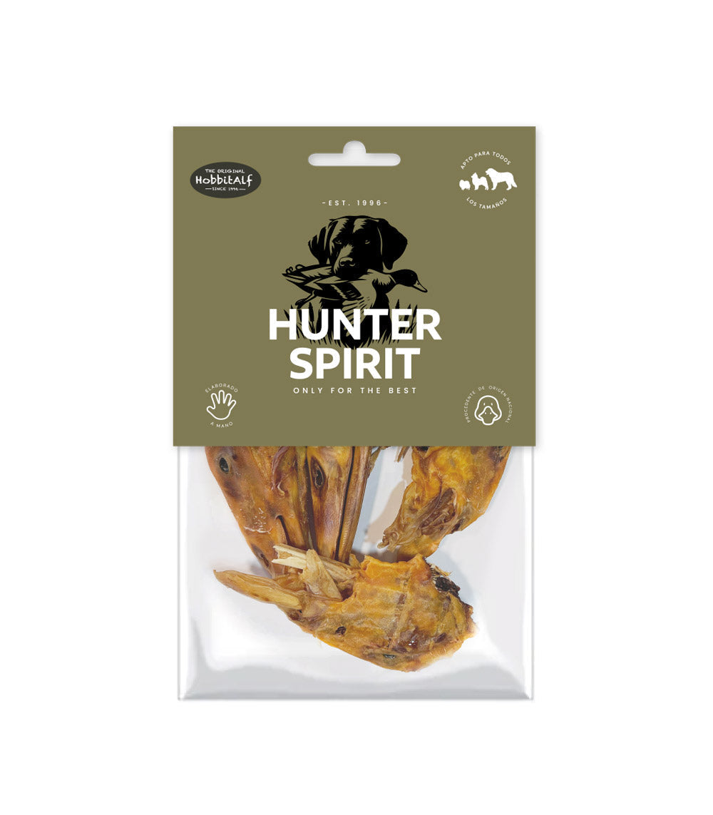 Hobbitalf Air Dried Duck Heads Dog Treats - 150G
