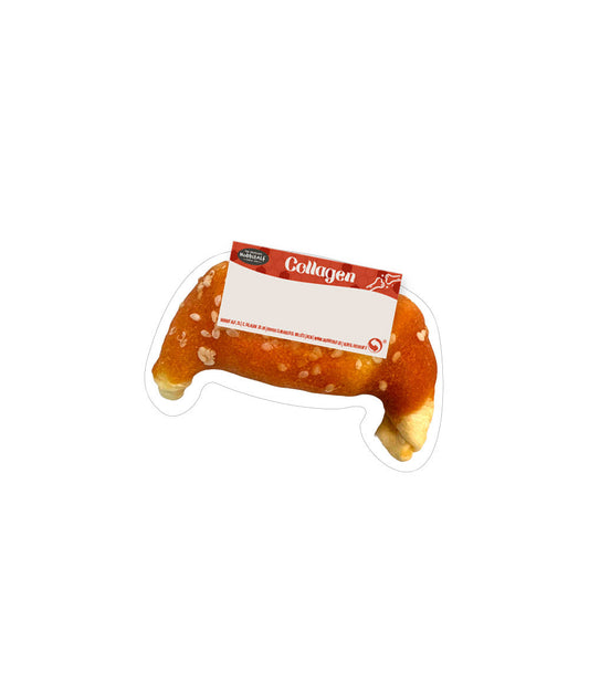 Hobbitalf Mini Collagen Croissant with Chicken & Sesame Dog Treats - 5CM