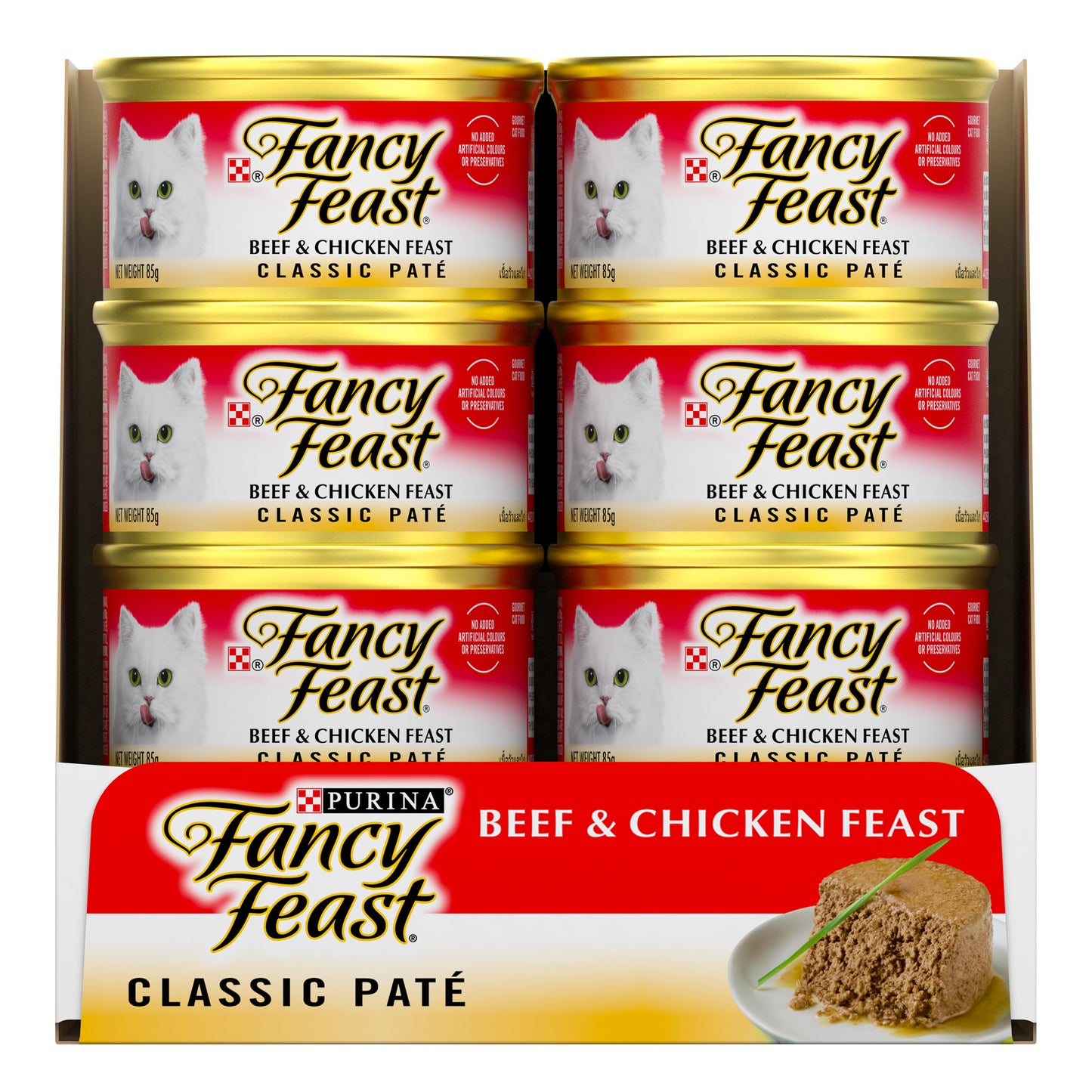 (85g) Purina Fancy Feast Classic Beef & Chicken Wet Cat Food