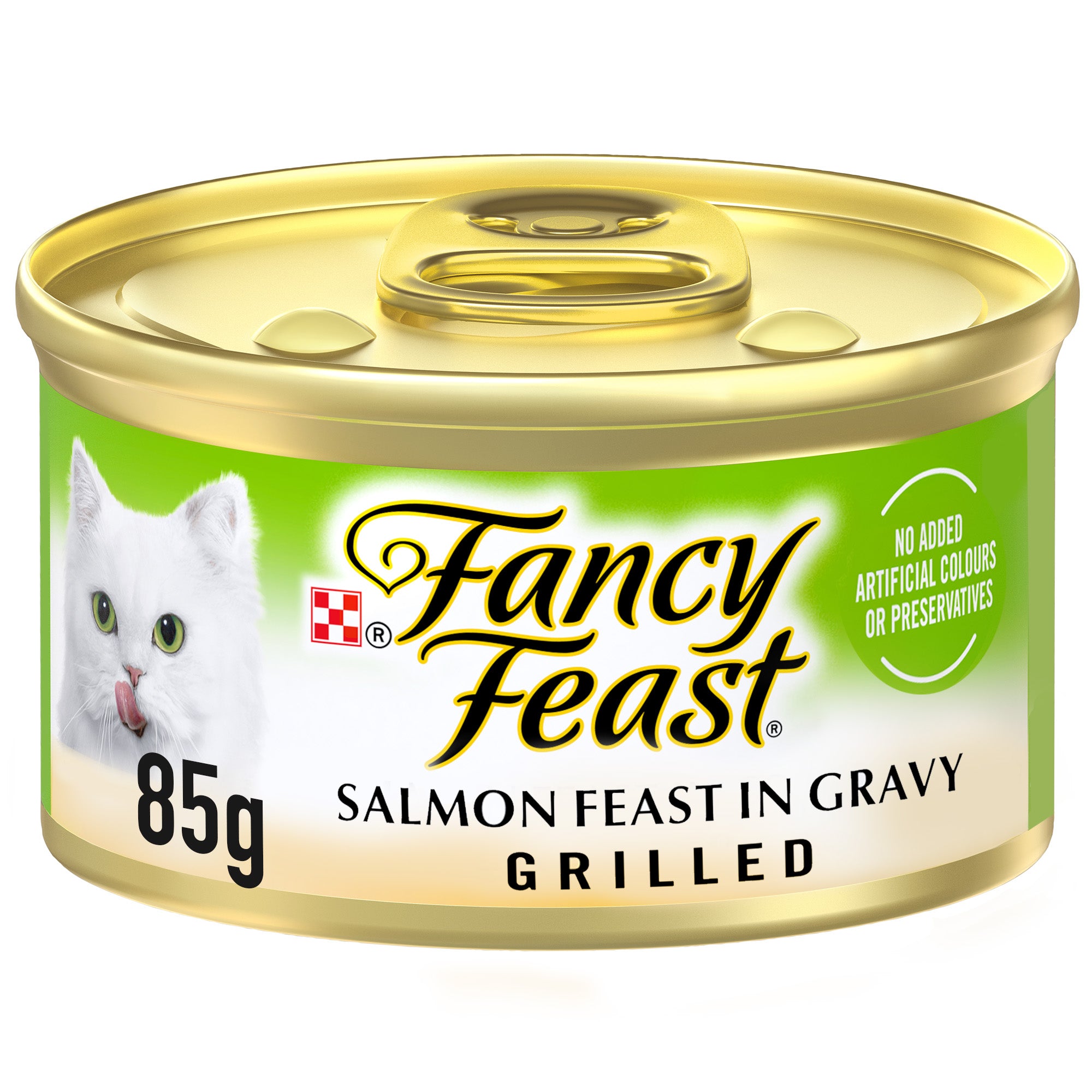 (85g x Pack of 5+1 Free) Purina Fancy Feast Grilled Salmon Wet Cat Food Promo Pack