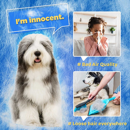 Pet grooming Glove, De-Shedding Glove, Fur removal, Dog grooming, Cat grooming, Pet brush,
