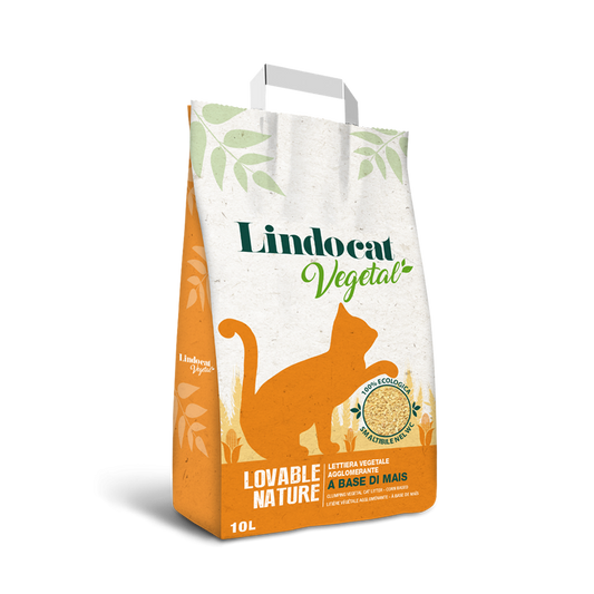 Lovable Nature Biodegradable Clumping Cat Litter (Corn) 10 L