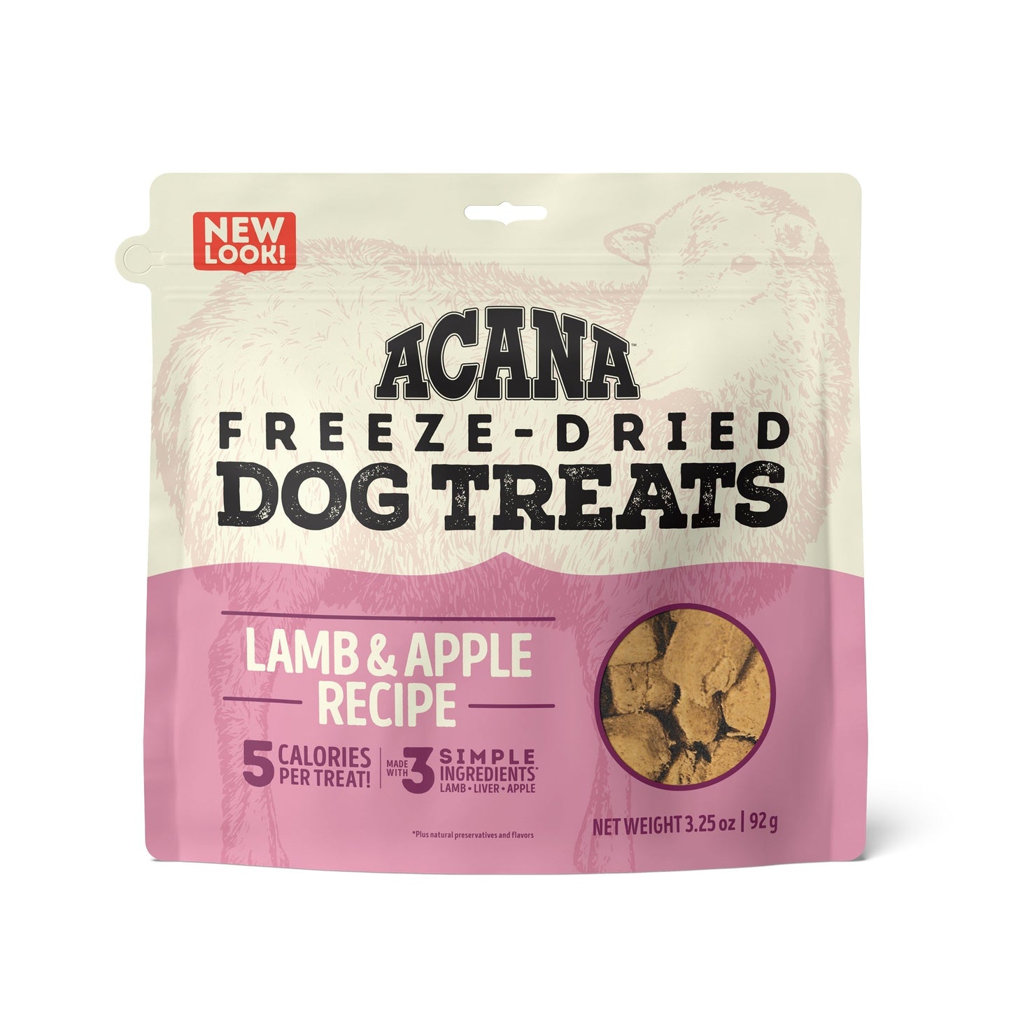 Acana Lamb & Apple Freeze Dried Dog Treats