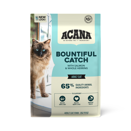 Acana Bountiful Catch Salmon With Whole Herring Adult Dry Cat Food 1.8KG