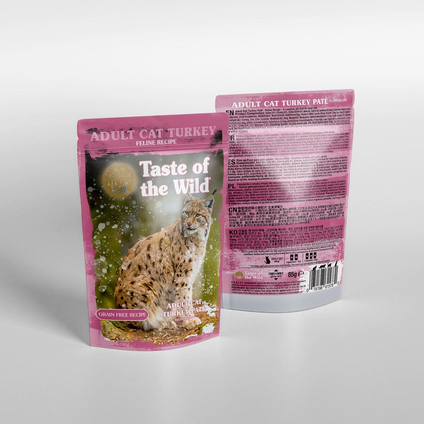 Taste of the Wild Adult Cat Turkey Patê - 85g