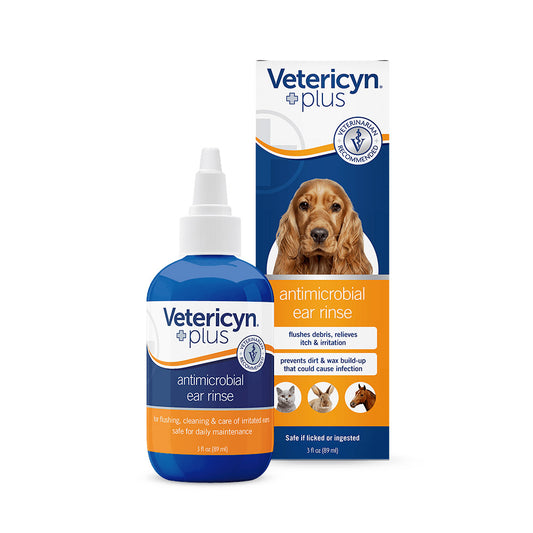 Vetericyn Plus® Antimicrobial Ear Rinse - 3oz