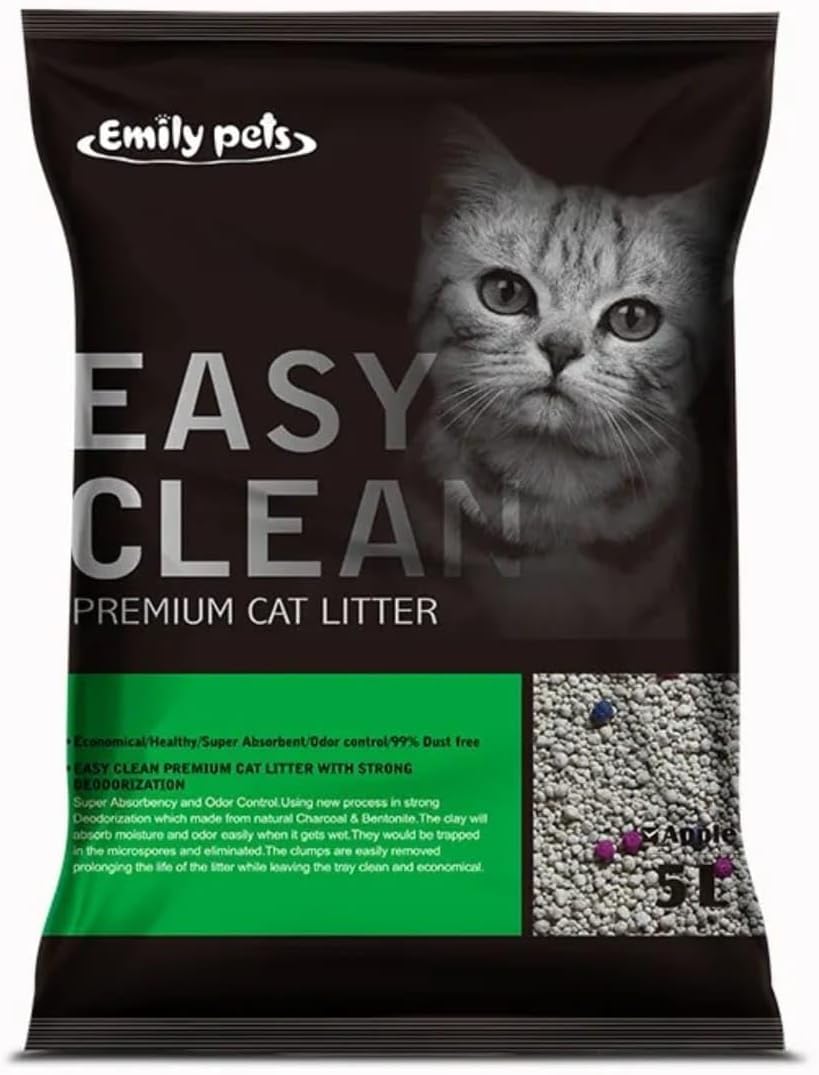 Emily Pets - Easy Clean Fresh Scented Bentonite Cat Litter (Apple, 10L)