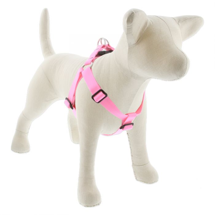 Large Dog Basics Step In Harness 1" - 24?-38?, Pink