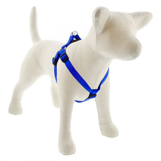 Medium Dog Basics Step In Harness 3/4" - 15"-21", Blue