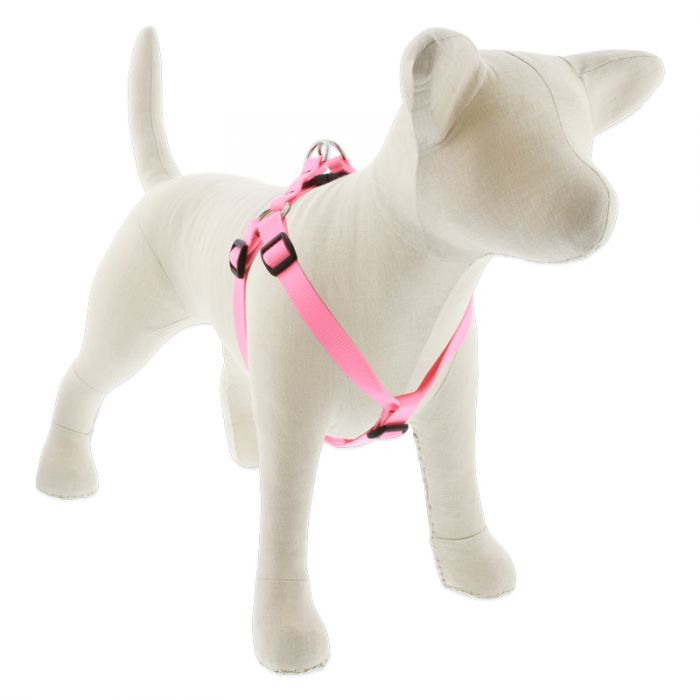 Medium Dog Basics Step In Harness 3/4" - 15"-21", Pink