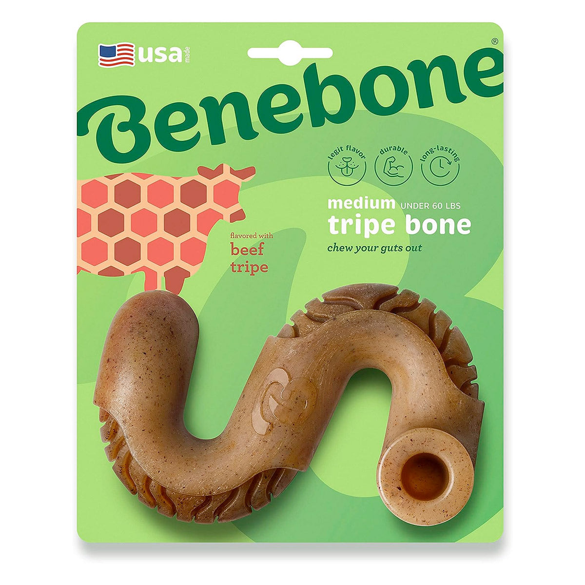 Benebone Beef Tripe Bone - Medium