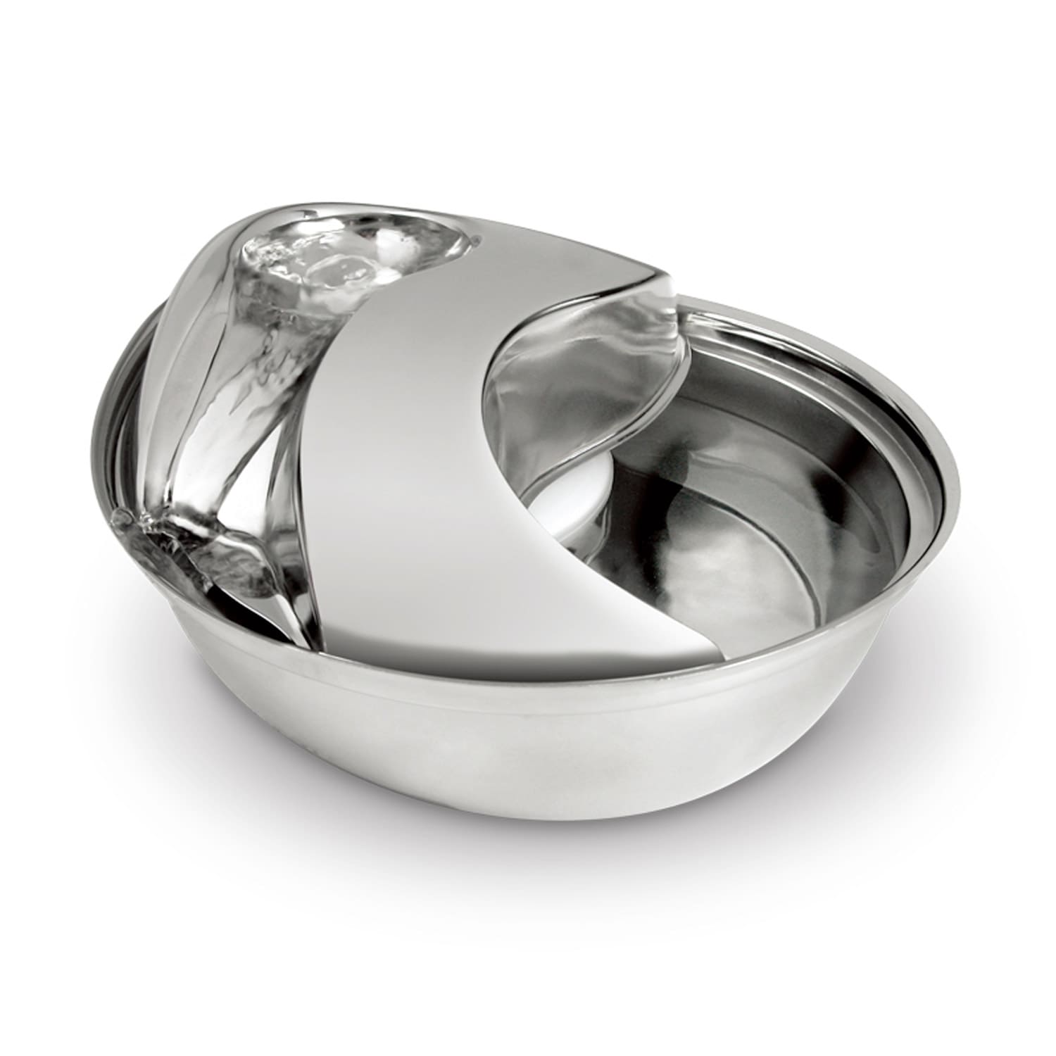 Big Raindrop Durable Pet Fountain 96oz (Stainless Steel)