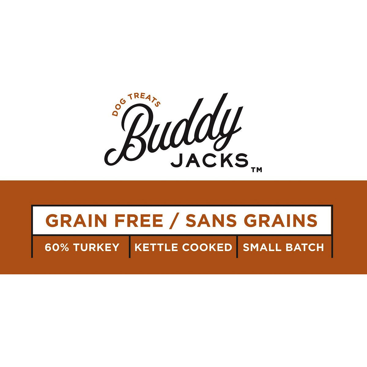 Buddy Jacks Soft and Chewy Dog Treats - Turkey with Goji Berry 7oz / 198gm