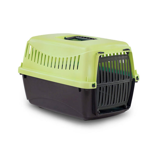 Transportino Gipsy Plastic Door - Green, 46x31x32h (SMALL)