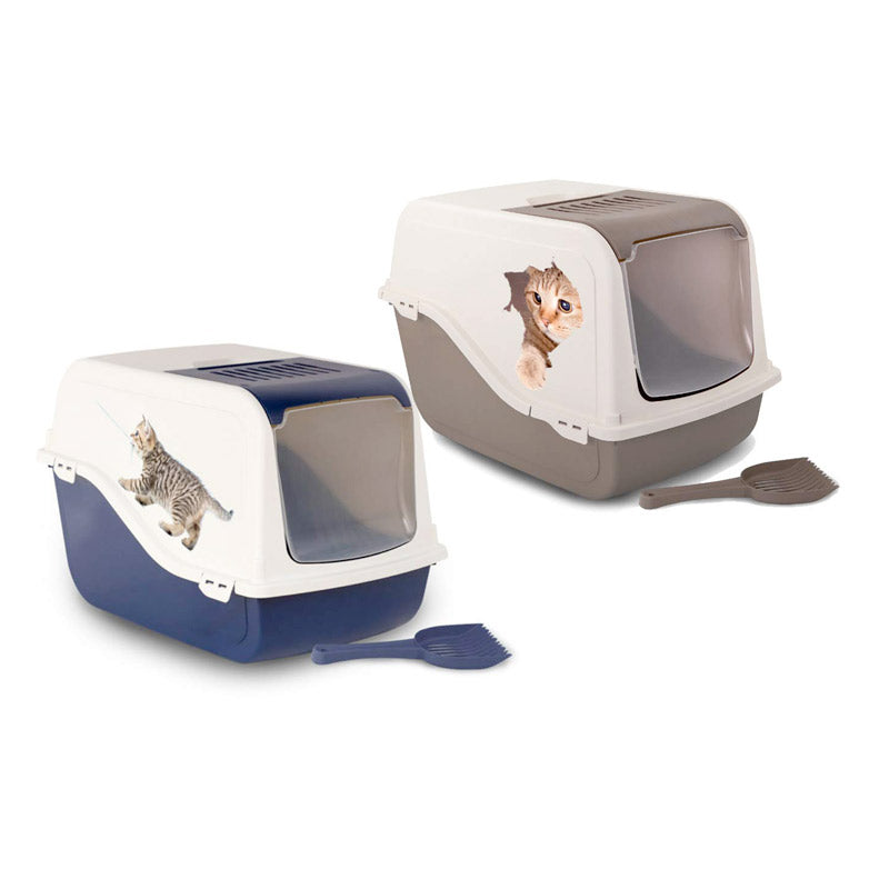 Cat Litter Box ARIEL(TOP FREE) with Design