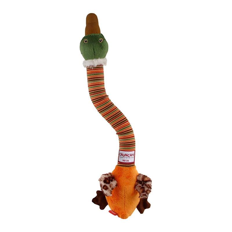 "Crunchy Neck" Duck with Bone  &  Squeaker - Small
