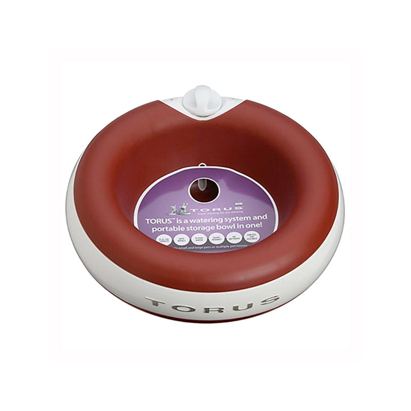Dog Bowl Red Torus (2L)