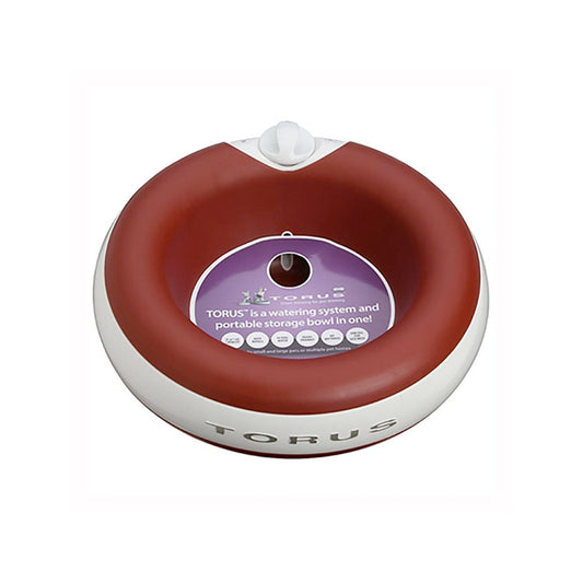 Dog Bowl Red Torus (2L)