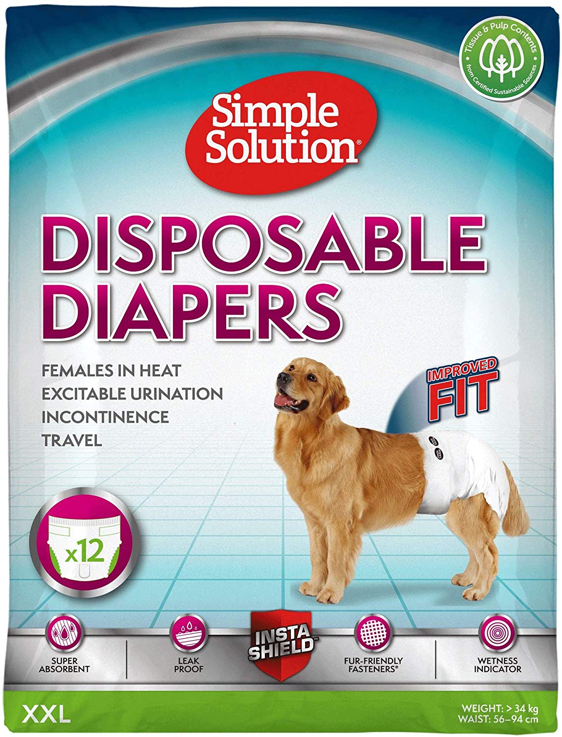 Disposable Diapers - XXL