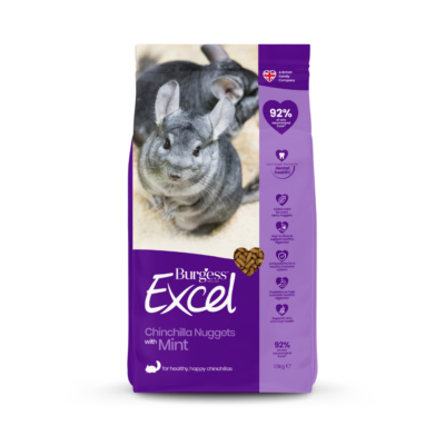 Burgess Excel Nuggets for Adult Chinchilla - 1.5KG