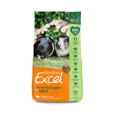Burgess Excel Nuggets with Mint for Adult Guinea Pig - 3KG