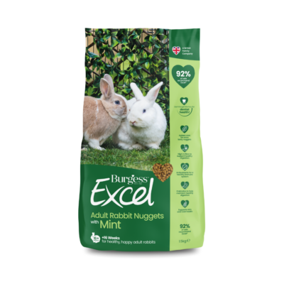 Burgess Excel Nuggets with Mint for Adult Rabbit - 1.5KG