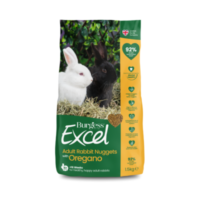 Burgess Excel Nuggets with Oregano for Adult Rabbit - 1.5KG