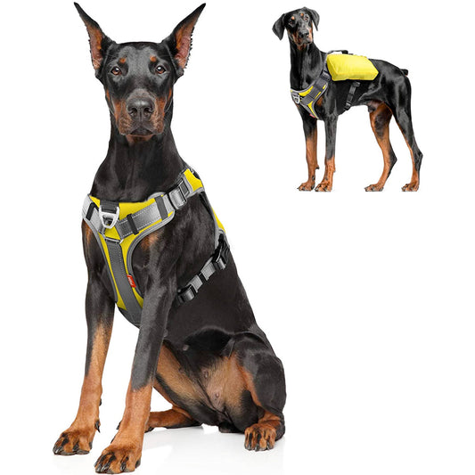 Fida Dog Harness - Yellow - XL