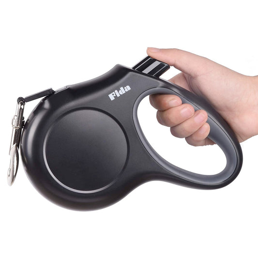 Fida Retractable Dog Leash (JFA Series) - L, Black