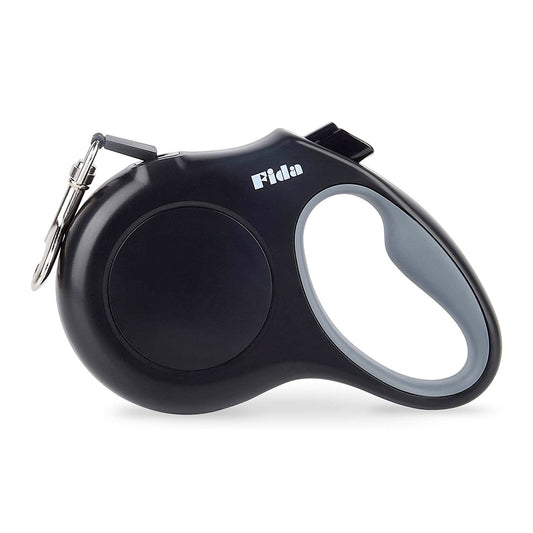 Fida Retractable Dog Leash (JFA Series) - S, Black