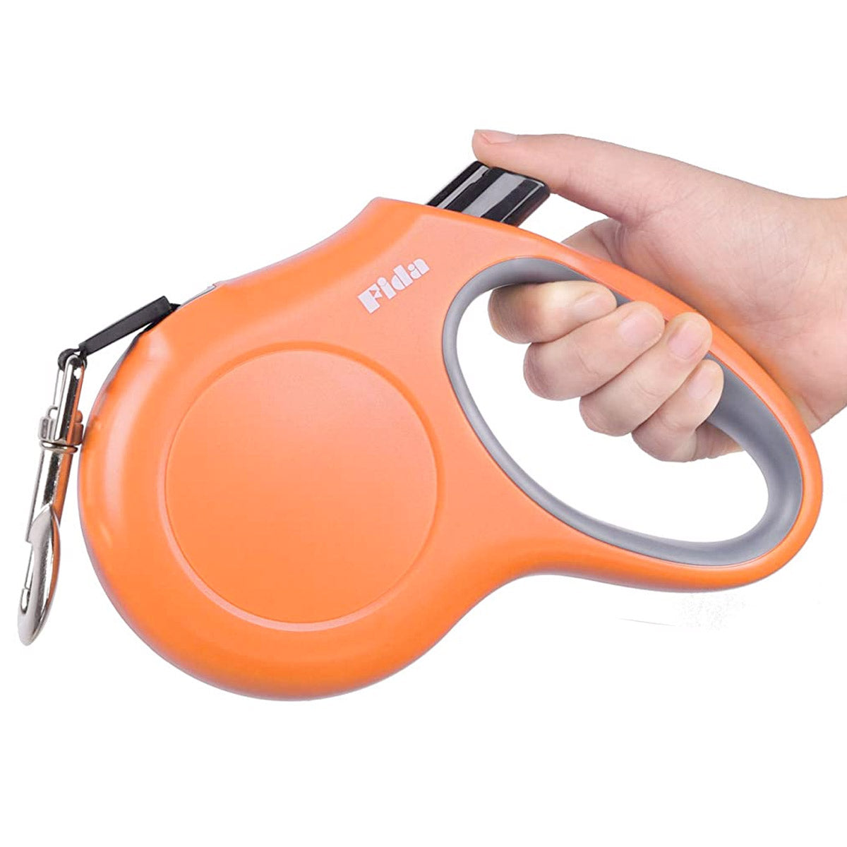 Fida Retractable Dog Leash (JFA Series) - L, Orange