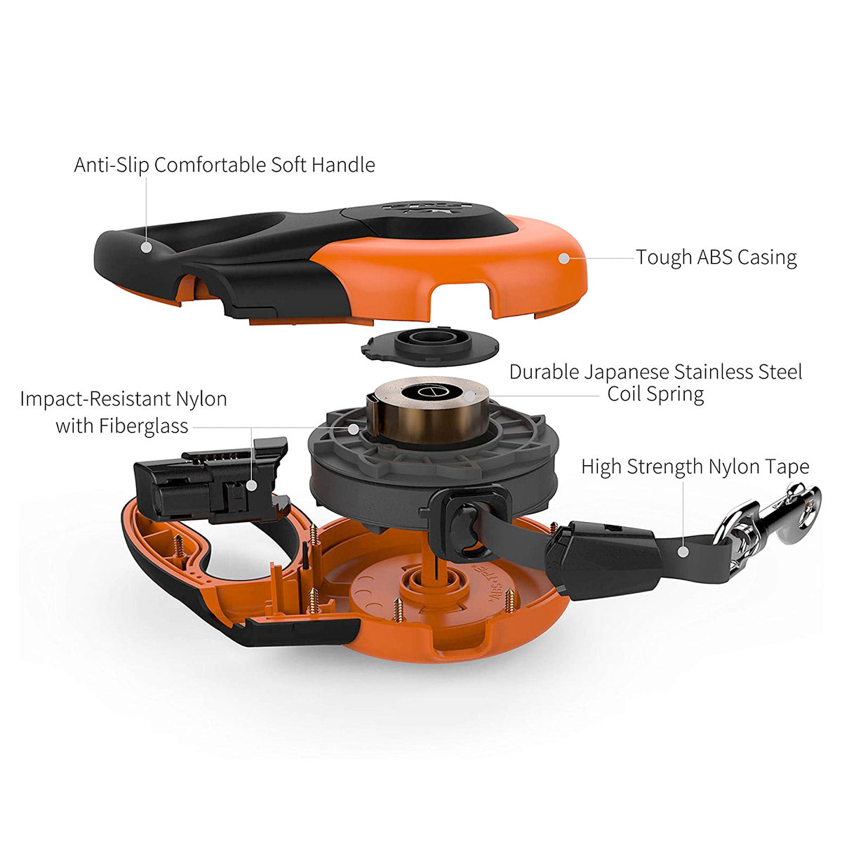 Fida Retractable Dog Leash Heavy Duty (Mars Series)