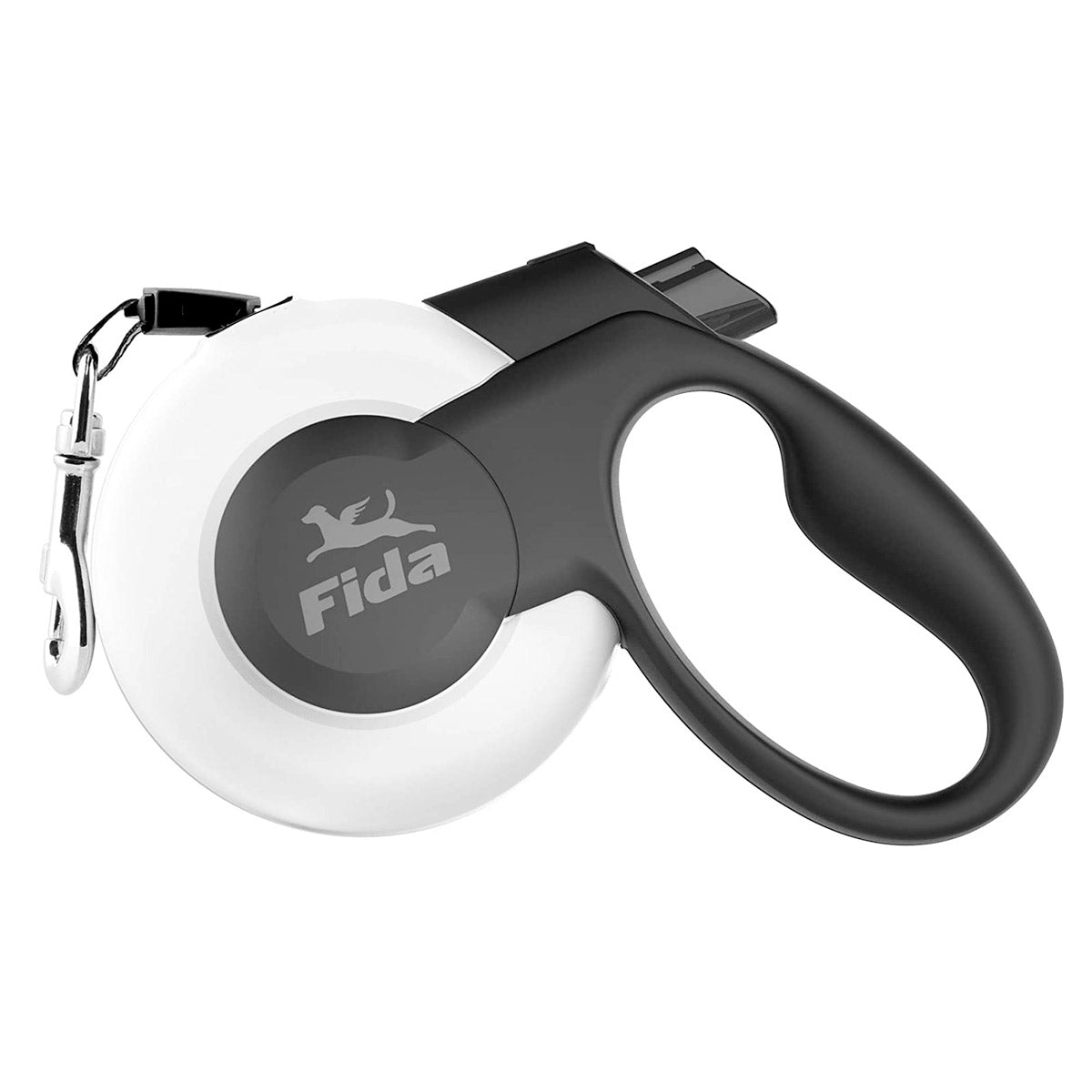 Fida Retractable Dog Leash Heavy Duty (Mars Series) - XS (3m / 10ft), White
