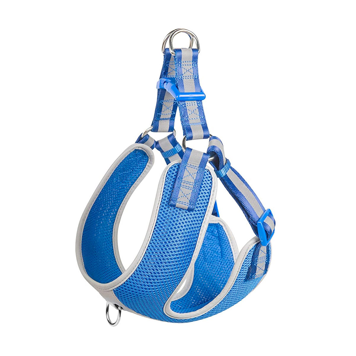 Fida Step-in Dog Harness - Reflective - Blue, S
