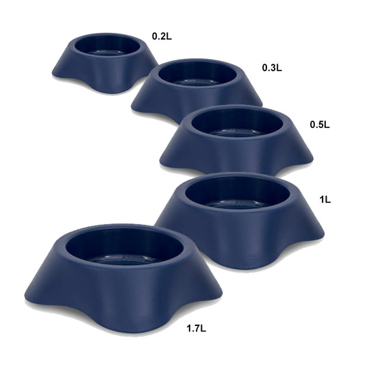 Food bowl NUVOLA - 0.2 Lt, Dark Blue