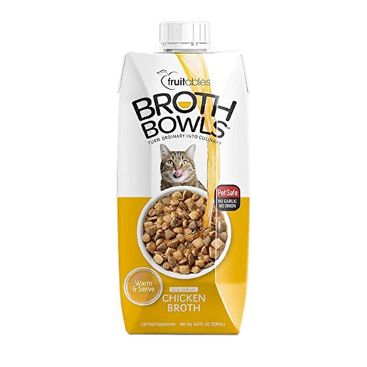 Fruitables Broth Bowls Chicken CAT 500 ML