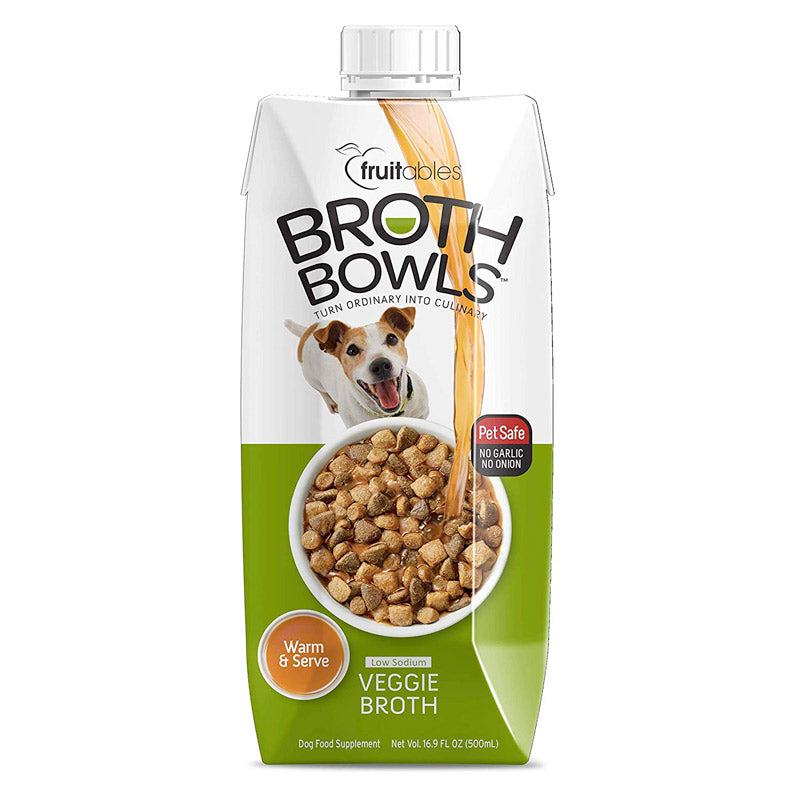 Fruitables Broth Bowls Vegetable DOG 500 ML