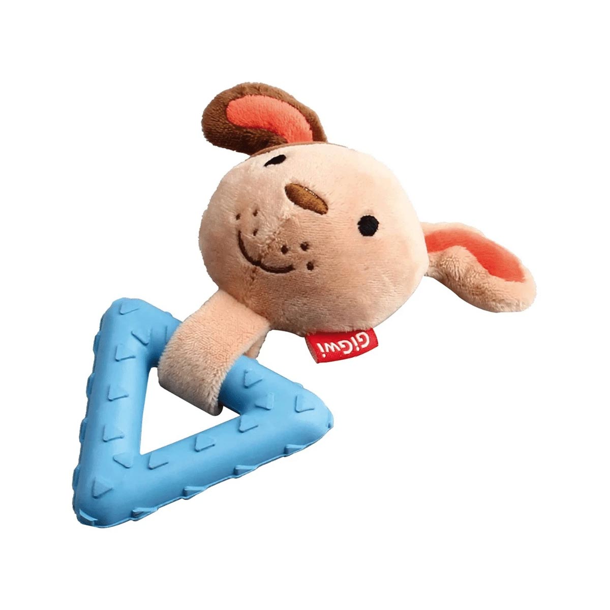 GiGwi Suppa Puppa Dog with Squeaker inside - Plush/TPR (Small)