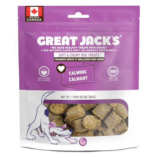 Great Jack's Functional Calming Grain-Free Dog Treats 9.2oz / 261gm