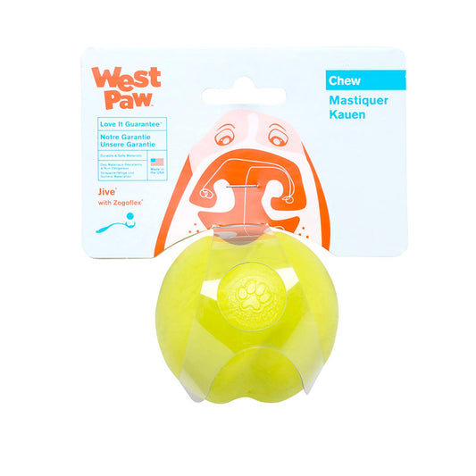 Westpaw Design Jive Dog Ball - Granny Smith, Small